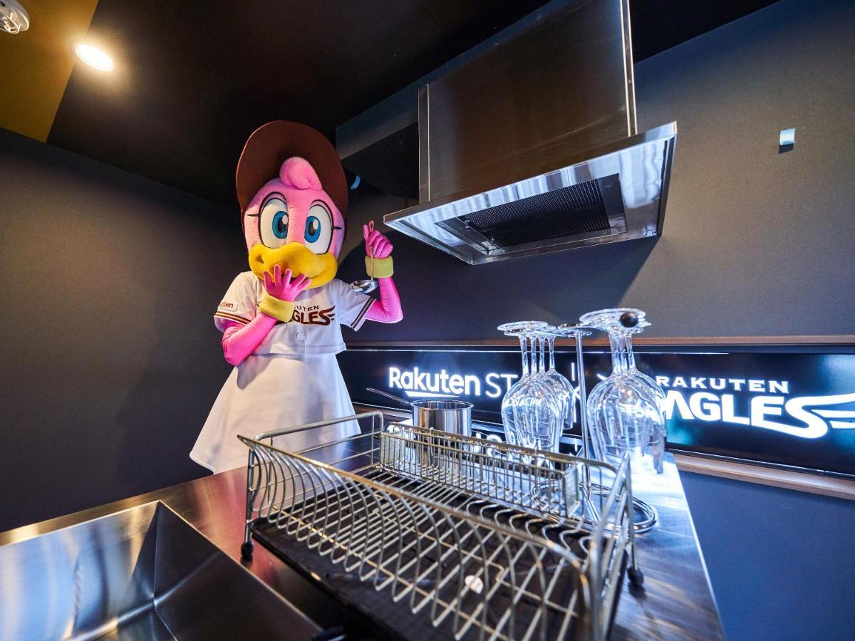 Rakuten X Eagles 201 With Roof Balcony Apartment Sendai